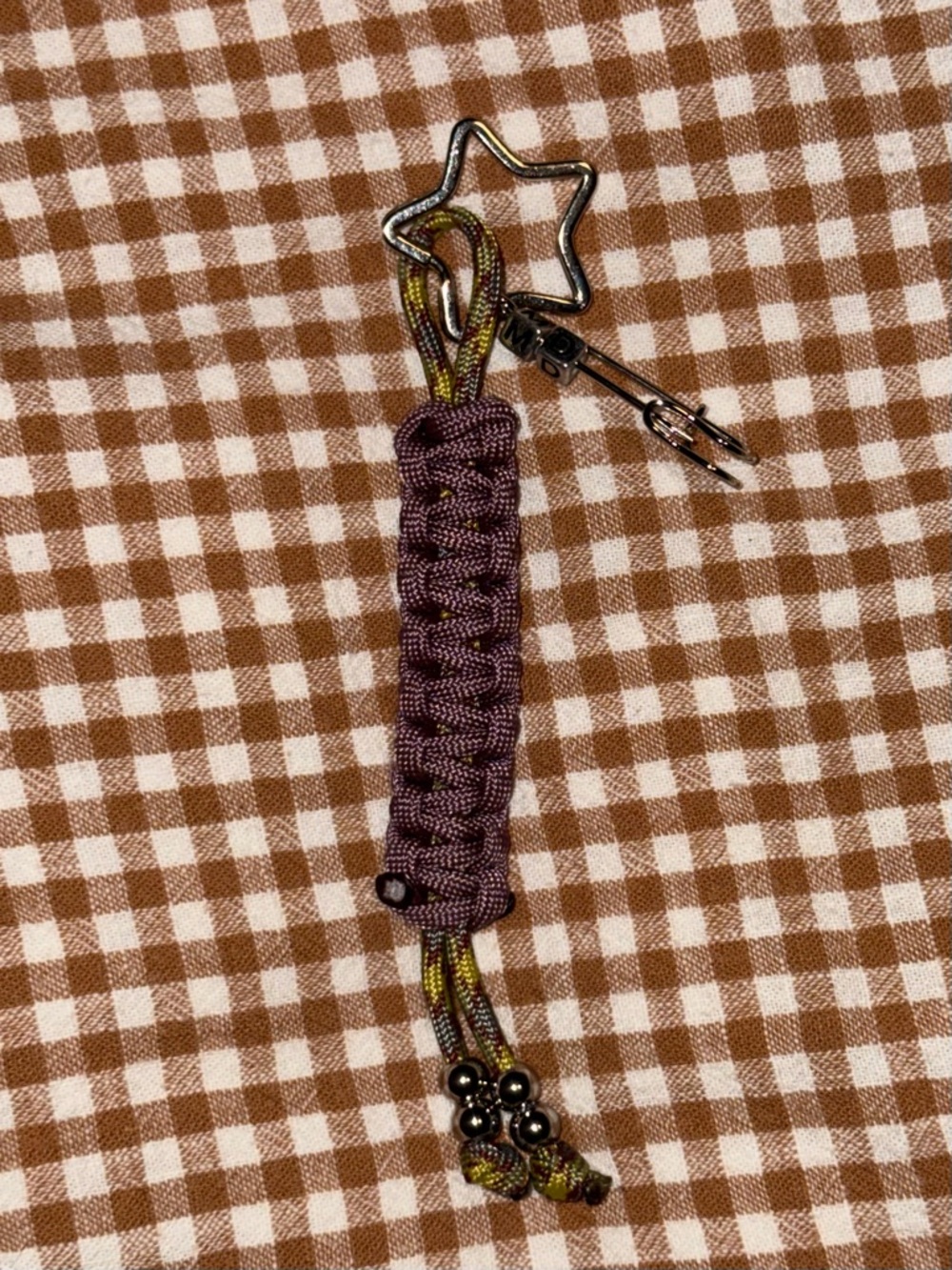 Handmade Paracord Keychain/Bagcharm